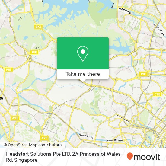 Headstart Solutions Pte LTD, 2A Princess of Wales Rd map