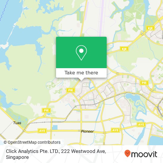 Click Analytics Pte. LTD., 222 Westwood Ave map