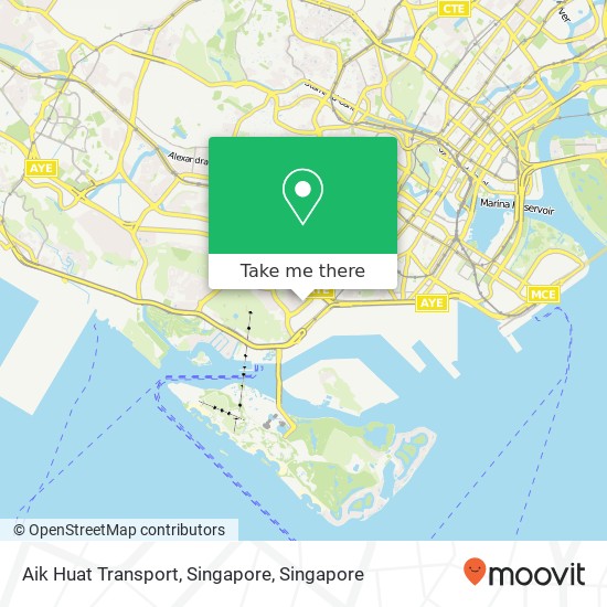 Aik Huat Transport, Singapore map