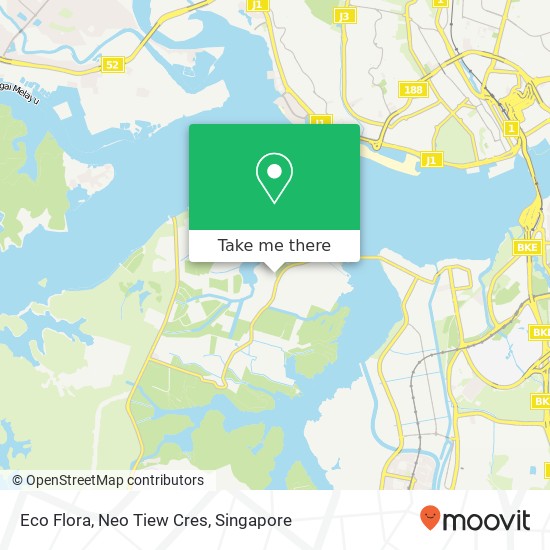 Eco Flora, Neo Tiew Cres map