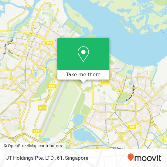 JT Holdings Pte. LTD., 61 map