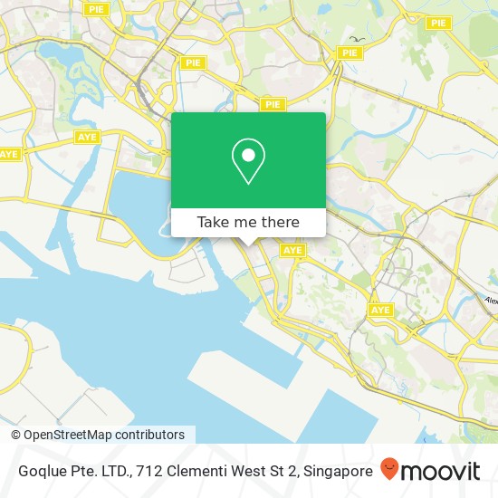 Goqlue Pte. LTD., 712 Clementi West St 2 map