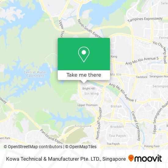 Kowa Technical & Manufacturer Pte. LTD. map