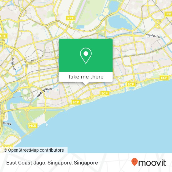 East Coast Jago, Singapore map