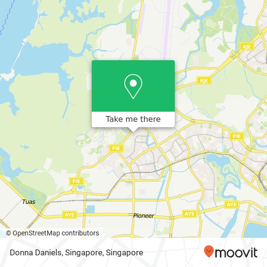 Donna Daniels, Singapore map