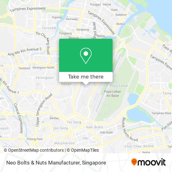 Neo Bolts & Nuts Manufacturer map