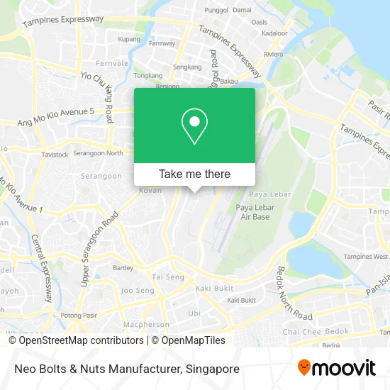 Neo Bolts & Nuts Manufacturer map
