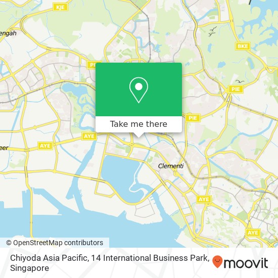 Chiyoda Asia Pacific, 14 International Business Park map