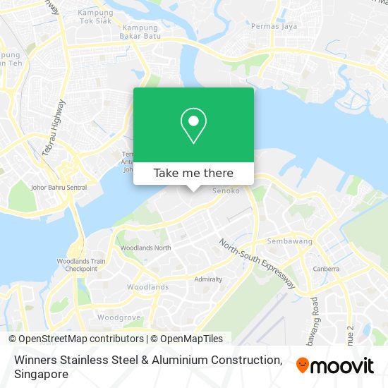 Winners Stainless Steel & Aluminium Construction map