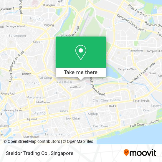 Steldor Trading Co. map