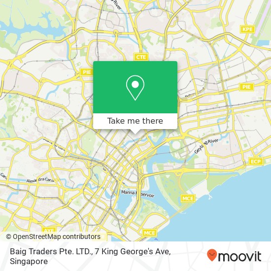 Baig Traders Pte. LTD., 7 King George's Ave map