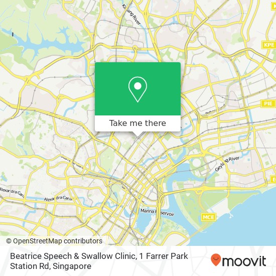 Beatrice Speech & Swallow Clinic, 1 Farrer Park Station Rd地图