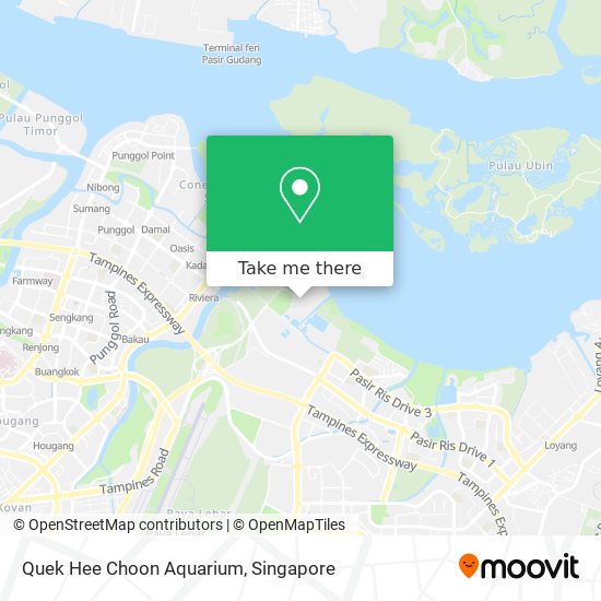 Quek Hee Choon Aquarium map