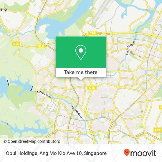 Opul Holdings, Ang Mo Kio Ave 10地图