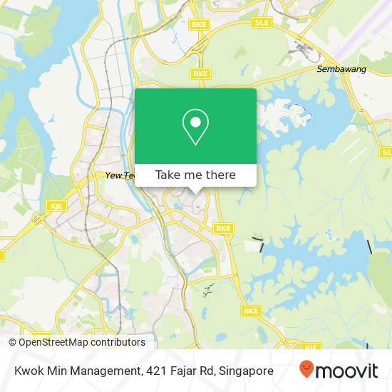 Kwok Min Management, 421 Fajar Rd map