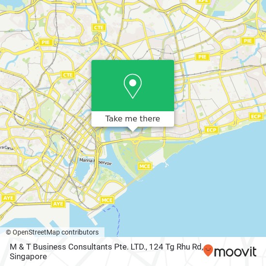 M & T Business Consultants Pte. LTD., 124 Tg Rhu Rd map