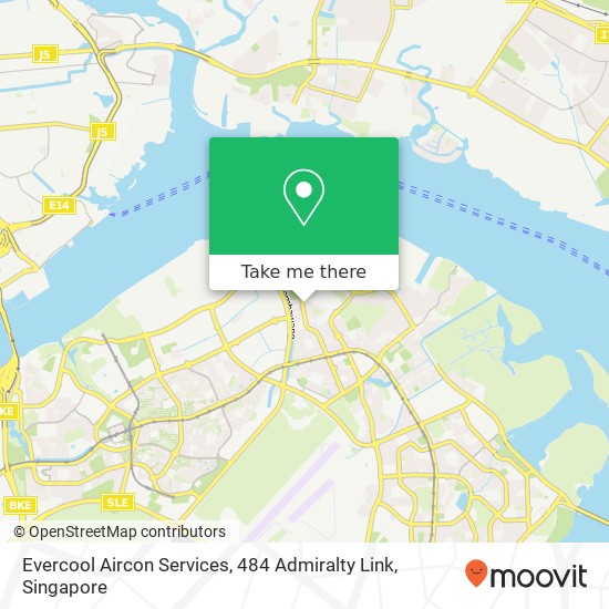 Evercool Aircon Services, 484 Admiralty Link map