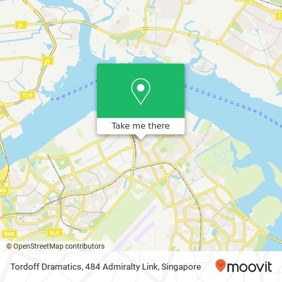 Tordoff Dramatics, 484 Admiralty Link map