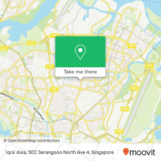 Iqra' Asia, 502 Serangoon North Ave 4 map