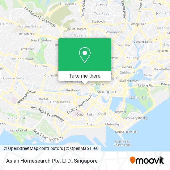 Asian Homesearch Pte. LTD.地图