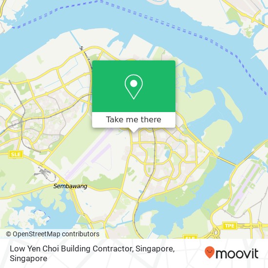Low Yen Choi Building Contractor, Singapore地图