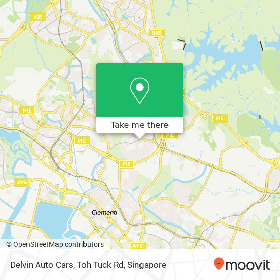 Delvin Auto Cars, Toh Tuck Rd map