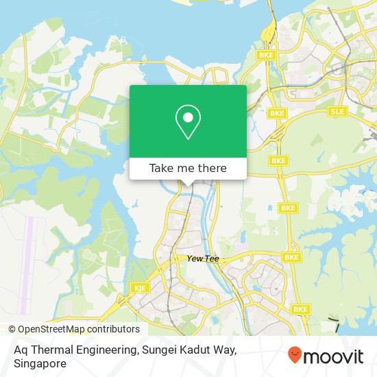 Aq Thermal Engineering, Sungei Kadut Way地图