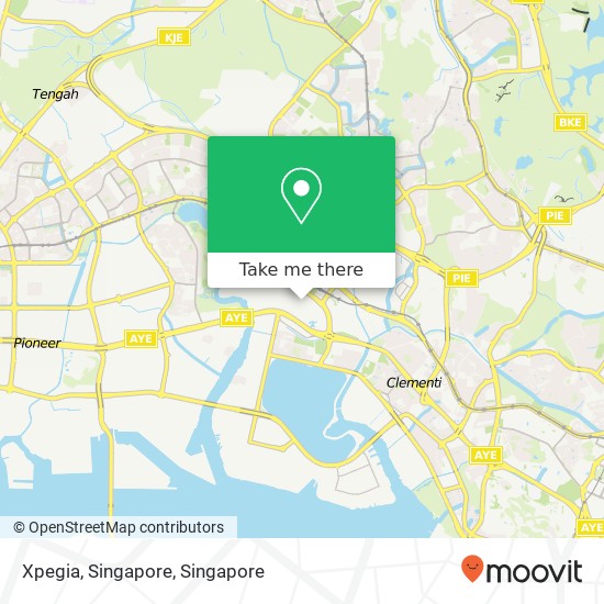 Xpegia, Singapore map