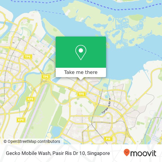 Gecko Mobile Wash, Pasir Ris Dr 10地图
