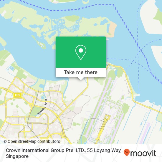 Crown International Group Pte. LTD., 55 Loyang Way地图