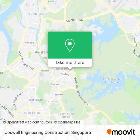 Joswell Engineering Construction map