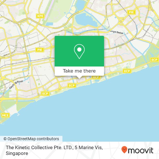 The Kinetic Collective Pte. LTD., 5 Marine Vis map