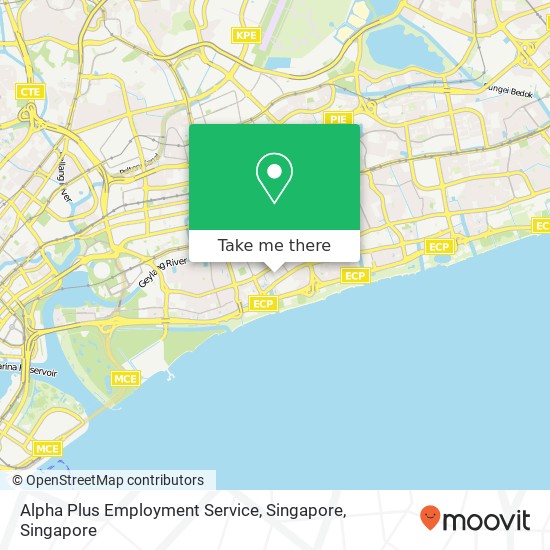 Alpha Plus Employment Service, Singapore地图