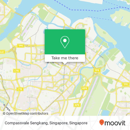 Compassvale Sengkang, Singapore地图