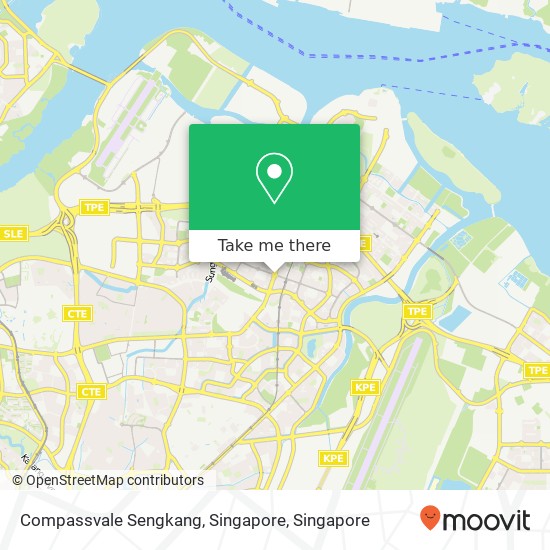 Compassvale Sengkang, Singapore地图