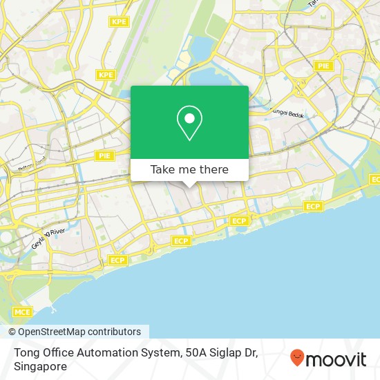 Tong Office Automation System, 50A Siglap Dr地图