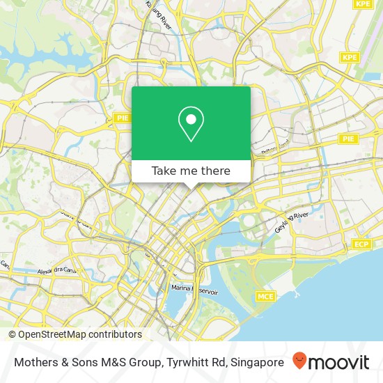 Mothers & Sons M&S Group, Tyrwhitt Rd map