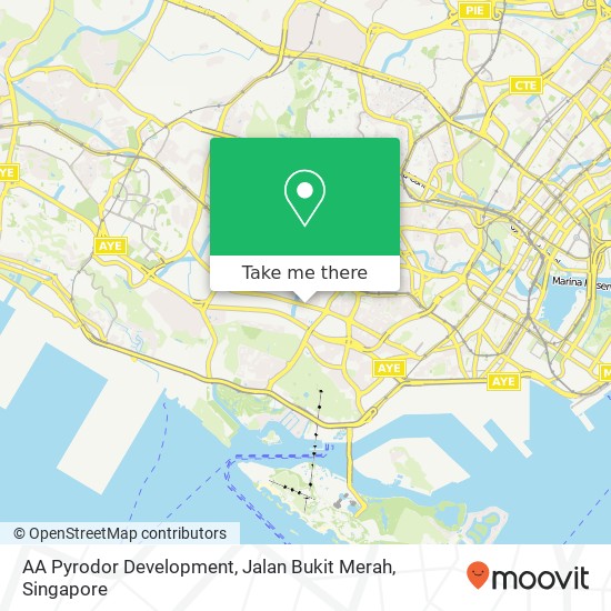 AA Pyrodor Development, Jalan Bukit Merah map