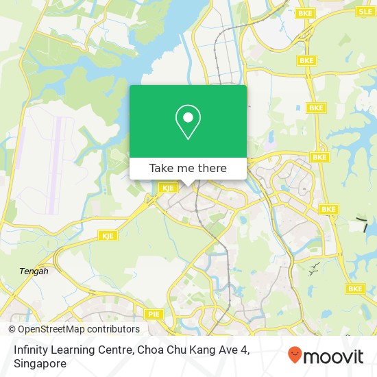 Infinity Learning Centre, Choa Chu Kang Ave 4 map