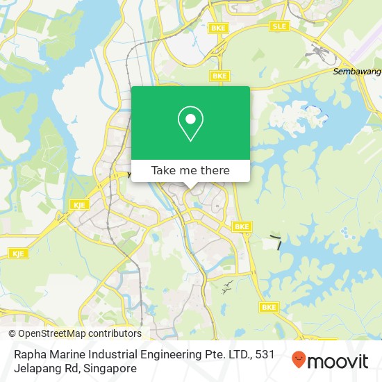 Rapha Marine Industrial Engineering Pte. LTD., 531 Jelapang Rd地图