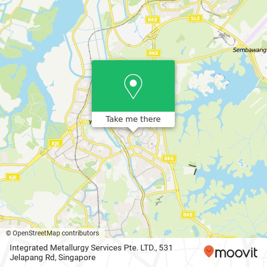 Integrated Metallurgy Services Pte. LTD., 531 Jelapang Rd map