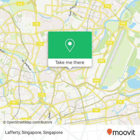 Lafferty, Singapore地图