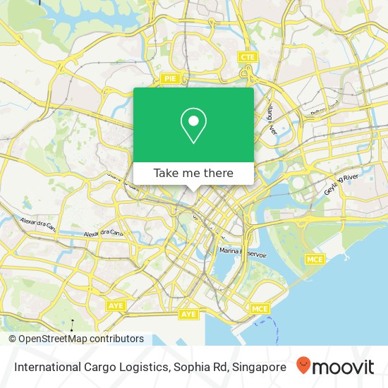 International Cargo Logistics, Sophia Rd map