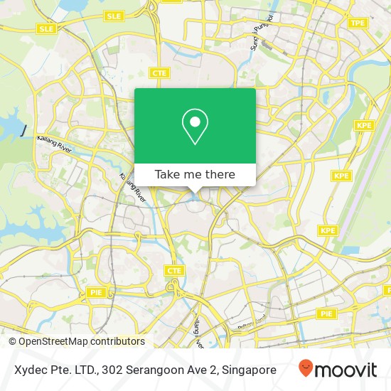 Xydec Pte. LTD., 302 Serangoon Ave 2 map