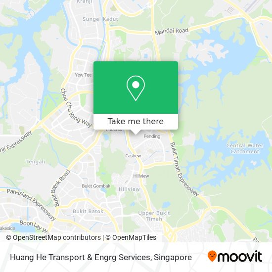 Huang He Transport & Engrg Services map