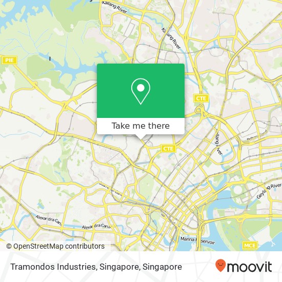 Tramondos Industries, Singapore map