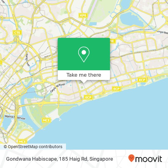 Gondwana Habiscape, 185 Haig Rd地图