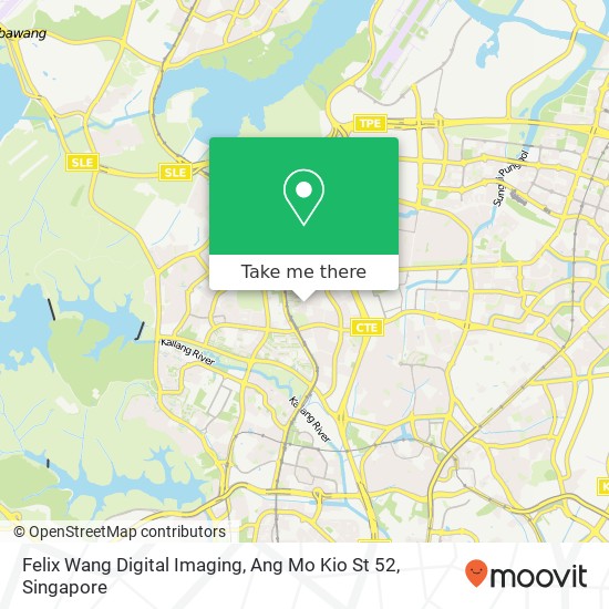 Felix Wang Digital Imaging, Ang Mo Kio St 52 map