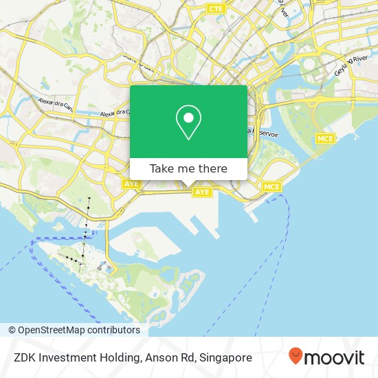 ZDK Investment Holding, Anson Rd地图