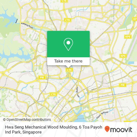 Hwa Seng Mechanical Wood Moulding, 6 Toa Payoh Ind Park map